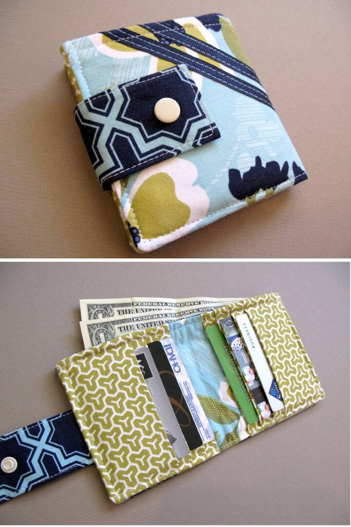 Make Your Own Bi fold Wallet