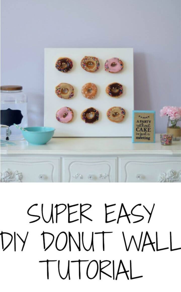 Make Your Own Donut Wall