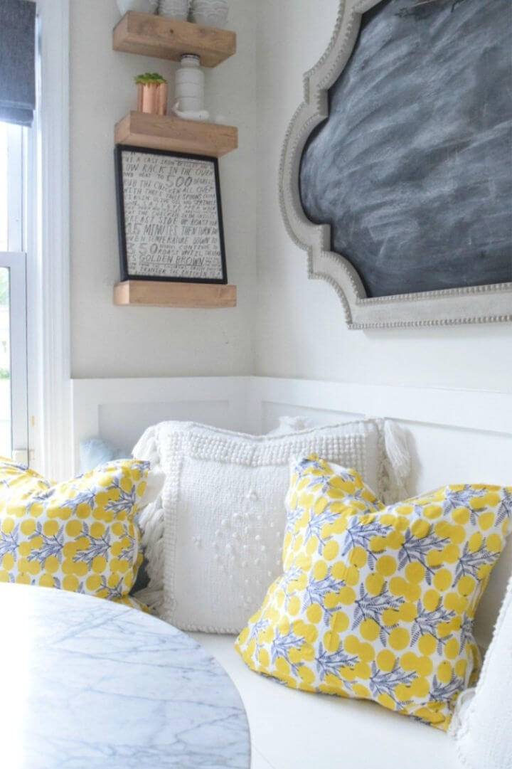 Make Your Own No Sew Pillows