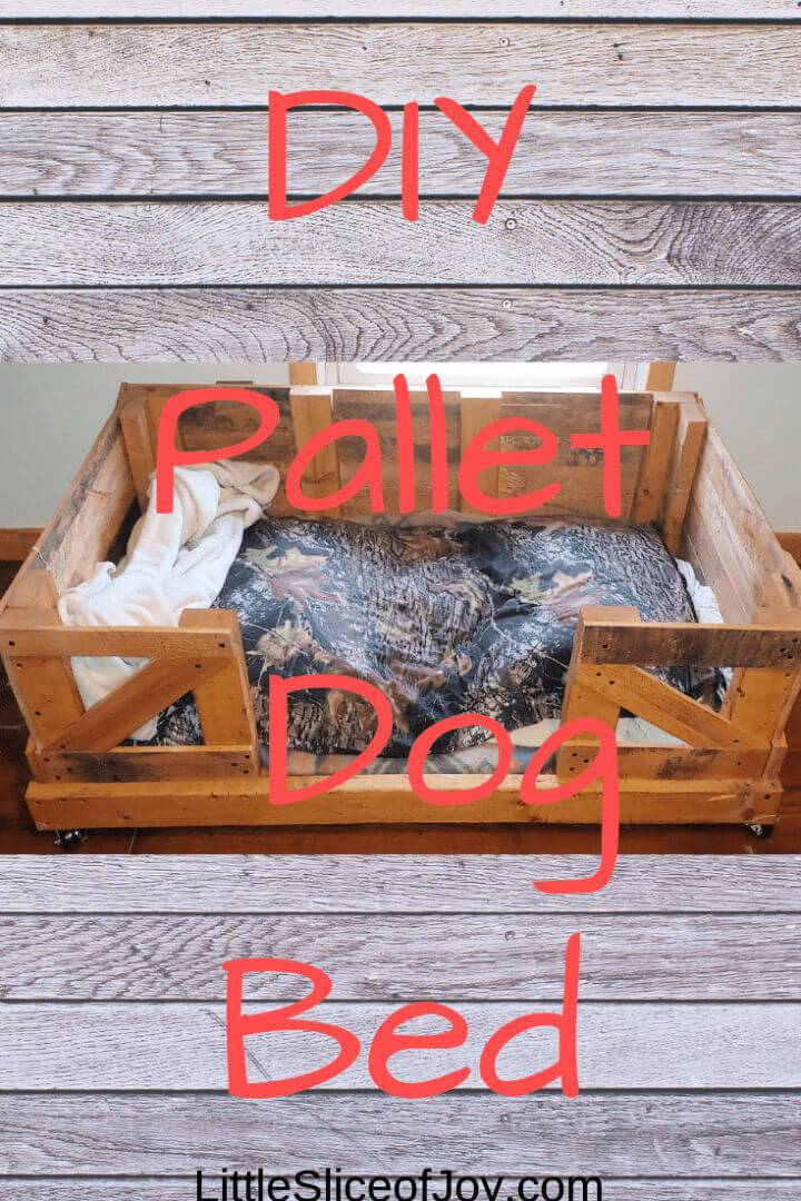 Make a Pallet Dog Bed