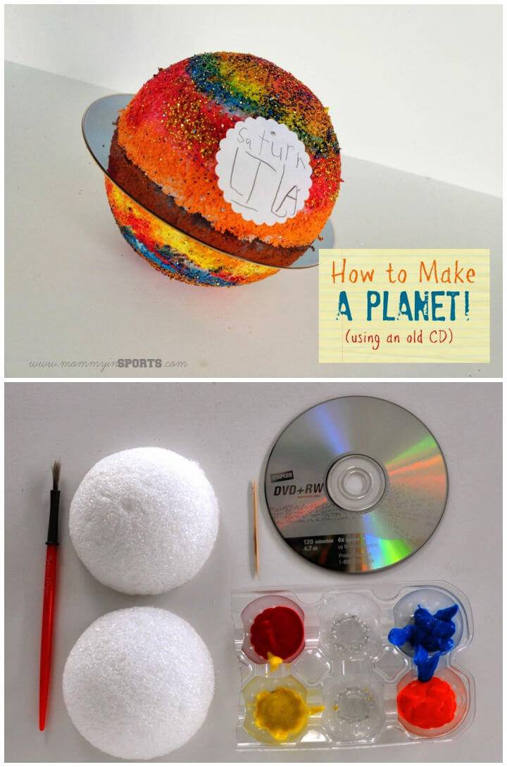 Make a Planet With an Old CD