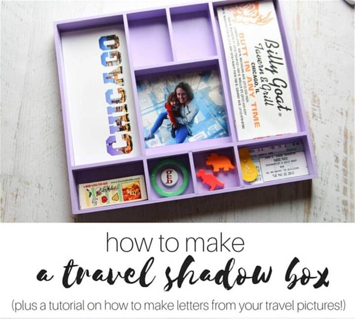 Make a Travel Shadow Box