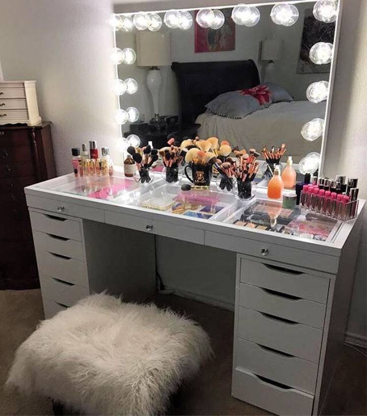 Diy Makeup Vanity Ideas, Best Vanity Desk With Storage