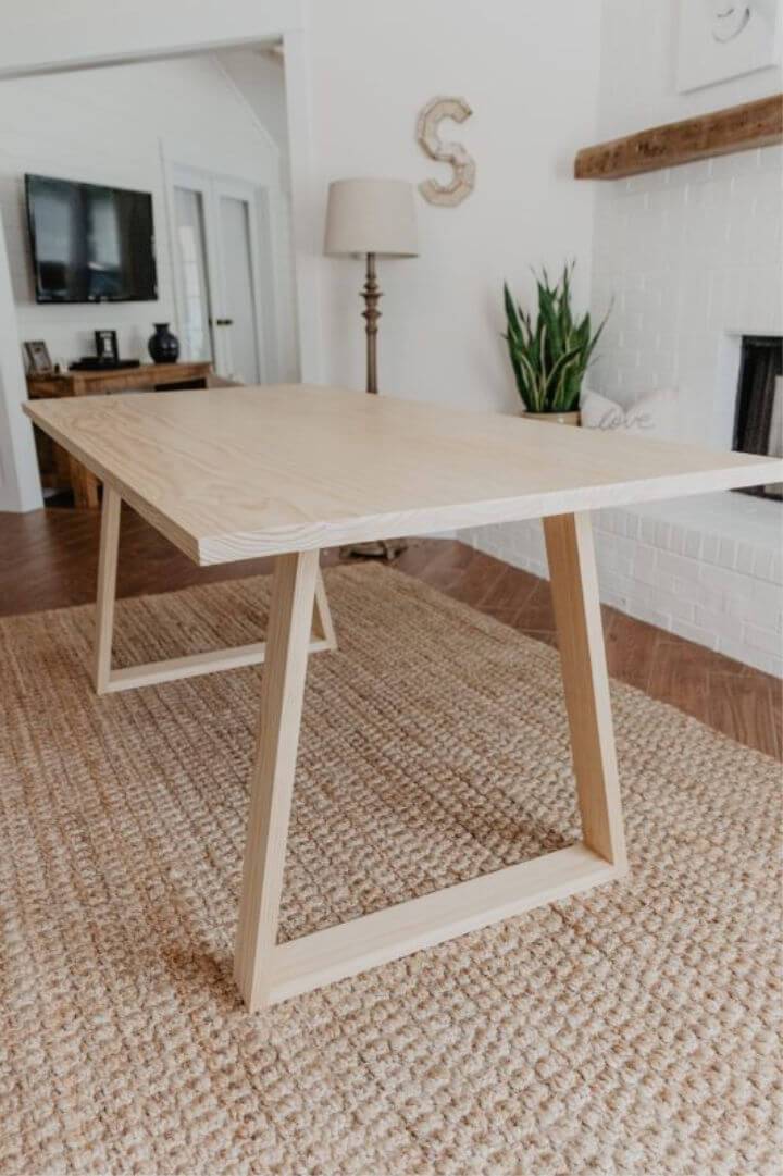 Modern DIY Dining Table