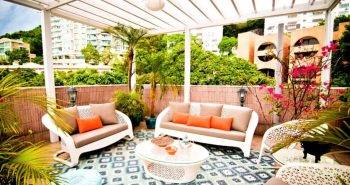 Moroccan style Rooftop Patio Cover