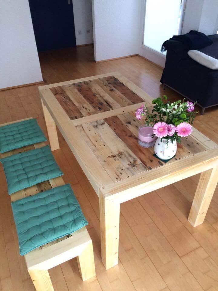 Pallet Breakfast Table