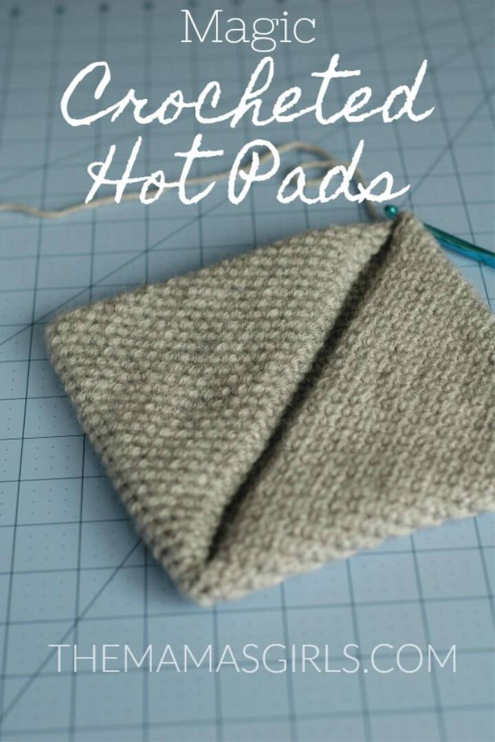 Simple Crochet Magic Hot Pads Free Pattern