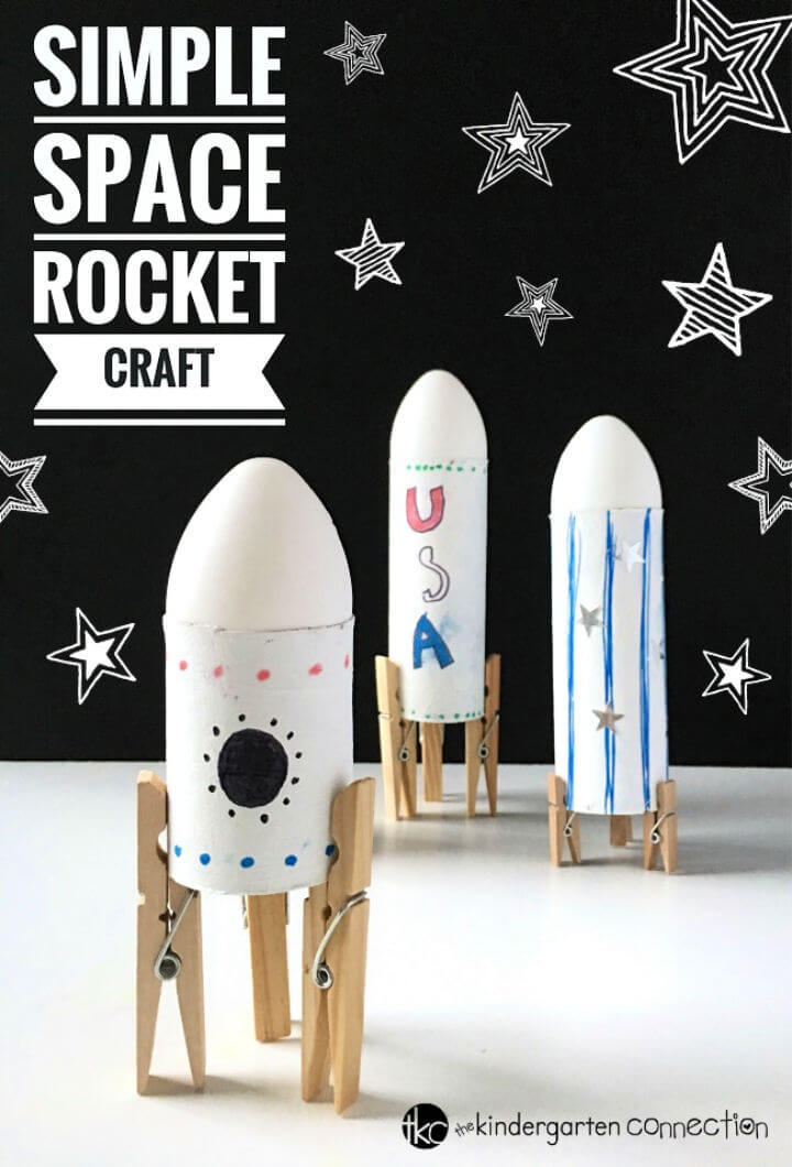 Simple Rocket Space Craft for Kids