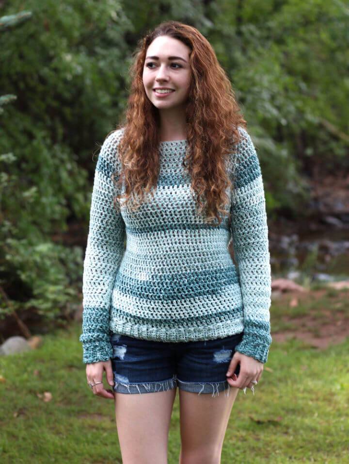 The Avary Sweater Free Crochet Pattern