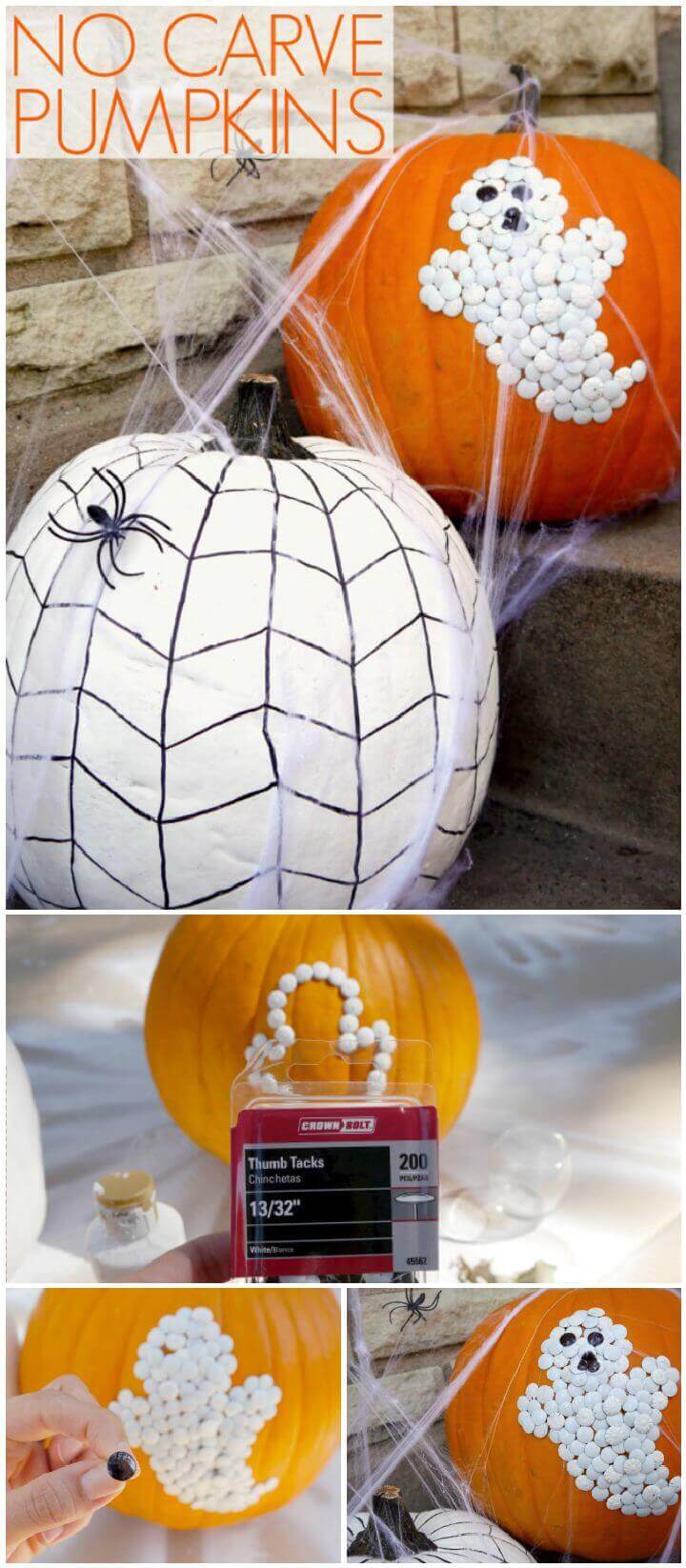 20 Easy DIY Halloween Pumpkin Decorating Ideas - DIY Crafts