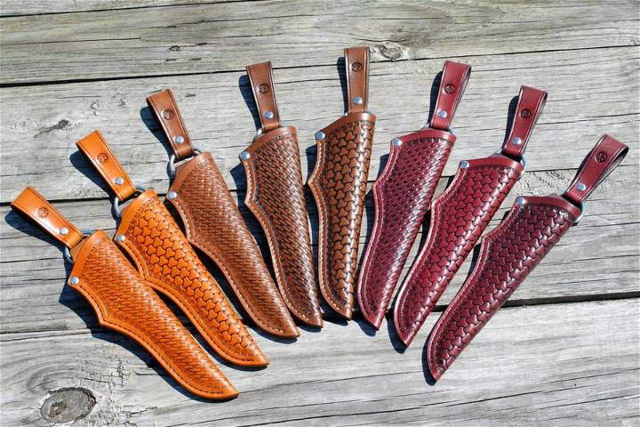DIY Universal Leather Knife Sheath