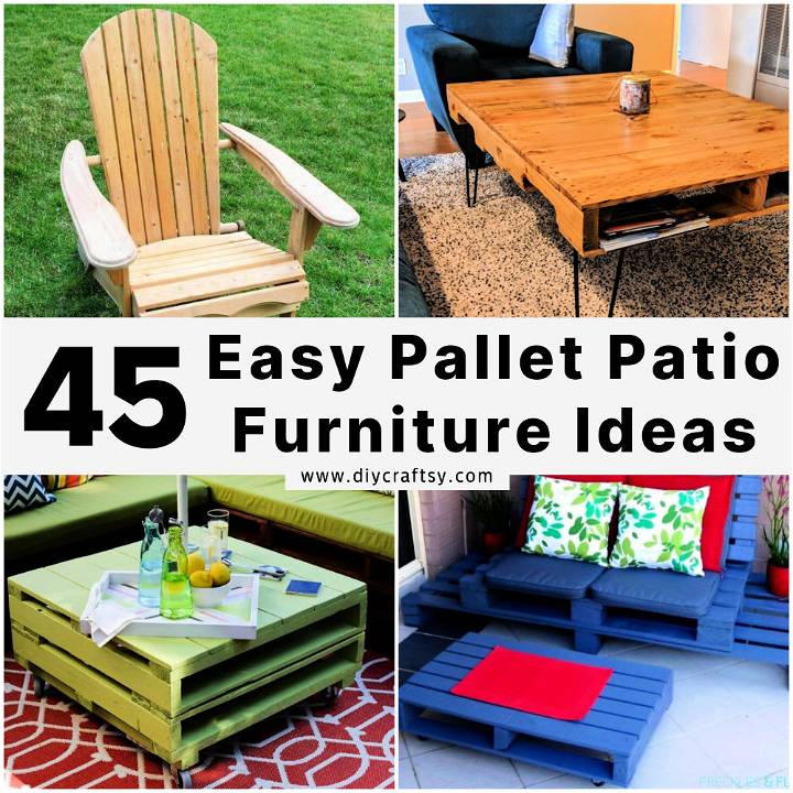 pallet patio furniture ideas