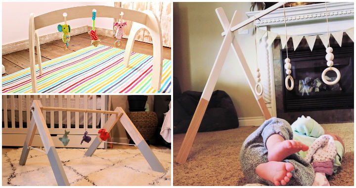 11 Best DIY Wooden Baby Gym Ideas and Plans