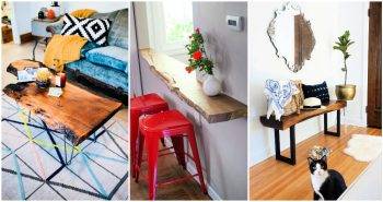 25 DIY Live Edge Wood Projects To Build At Home