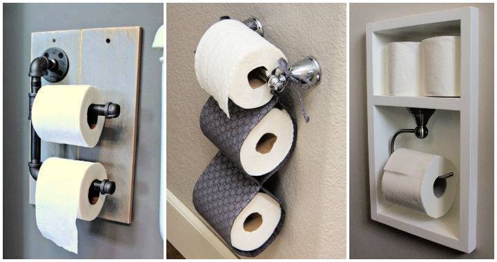 28 Unique Diy Toilet Paper Holder Ideas Crafts - Diy Tissue Paper Holder
