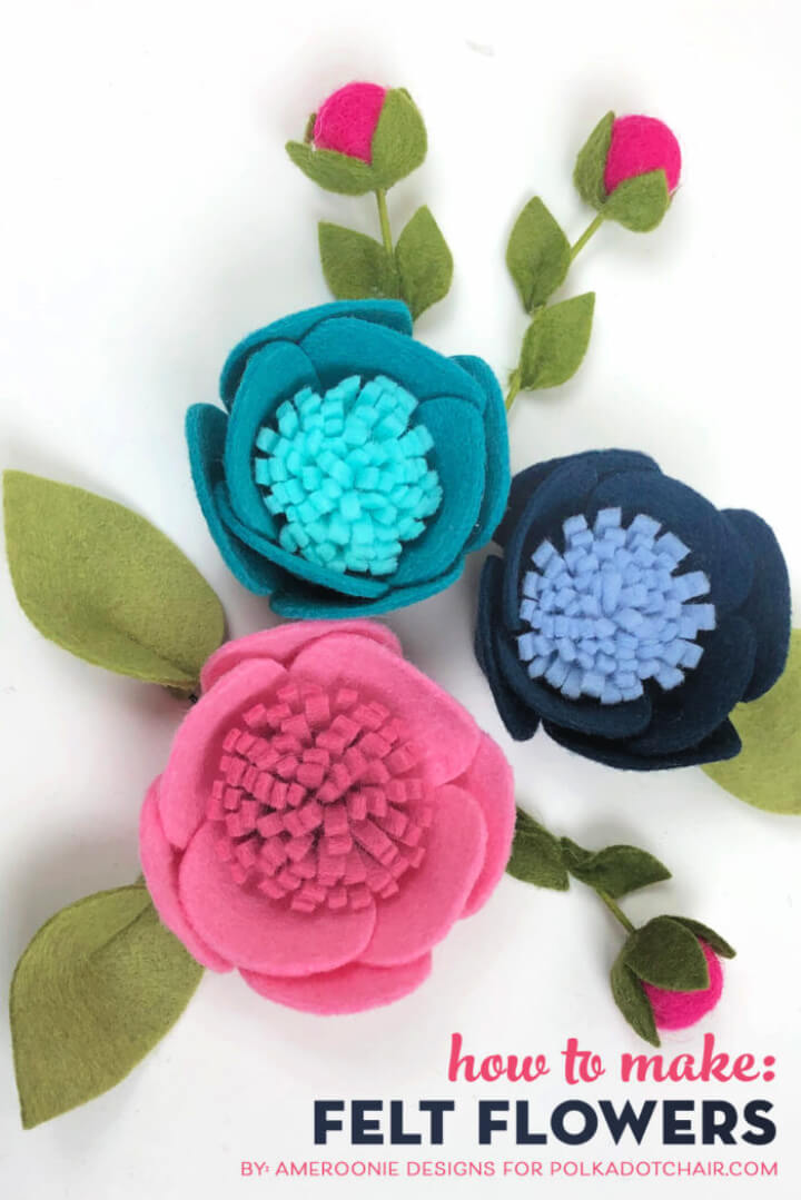 How to Make Felt Flowers