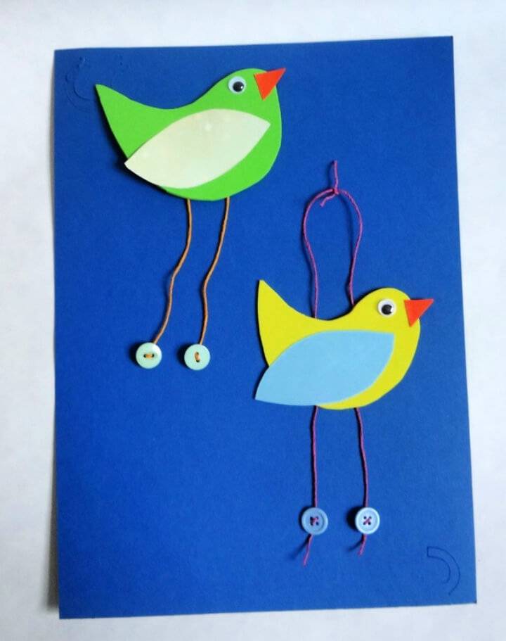 Adorable DIY Whimsical Birds Craft