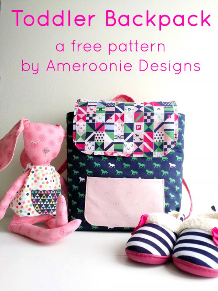 Adorable Toddler Mini Backpack Pattern