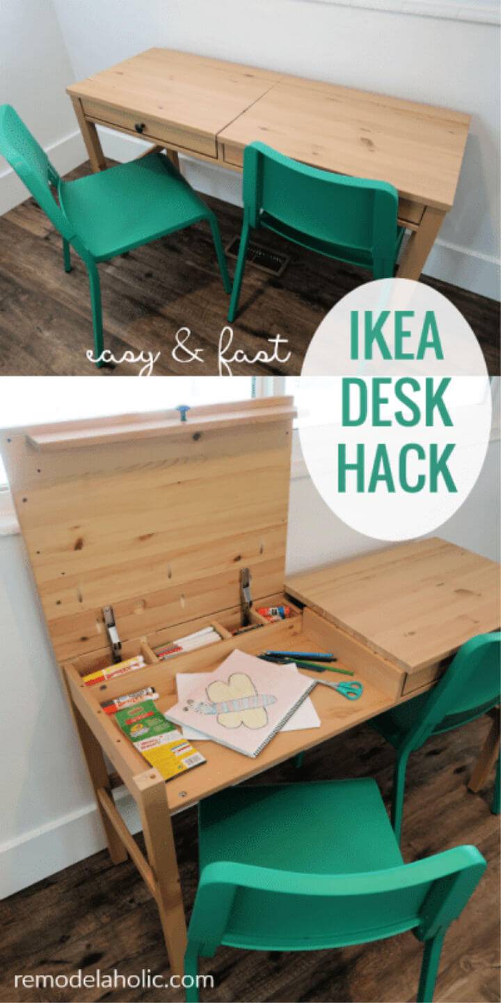 Art Desk with Storage