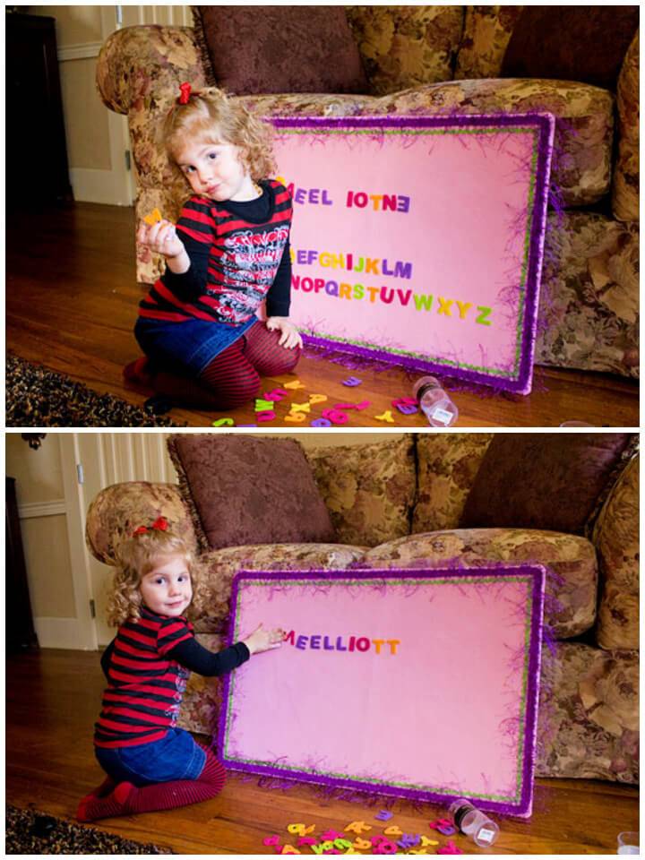 Awesome DIY Felt Board for Toddler