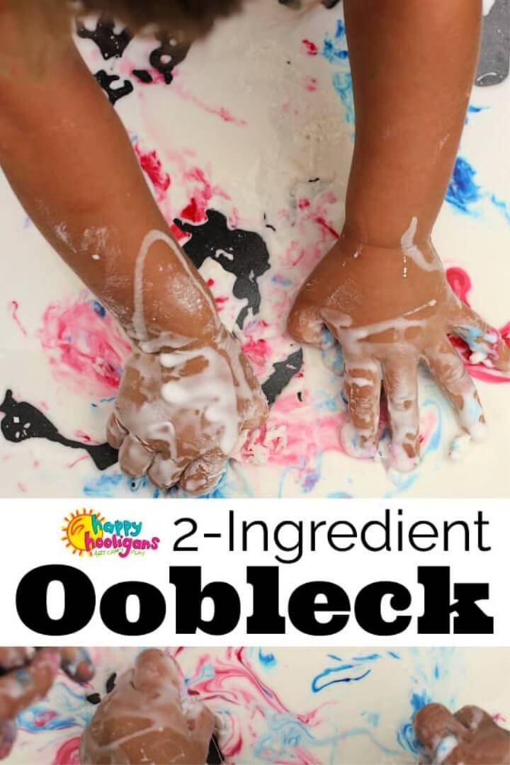 Basic Two Ingredients Oobleck Recipe