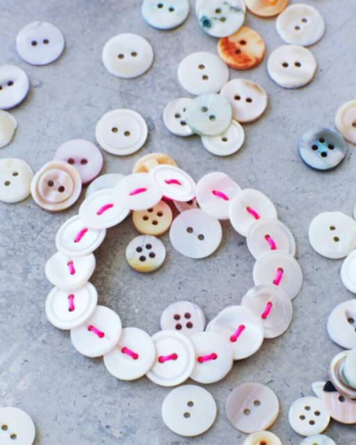 Beautiful DIY Button Bracelets