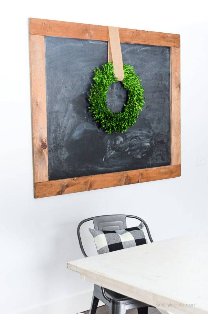 Build Birch Plywood Chalkboard In an Afternoon