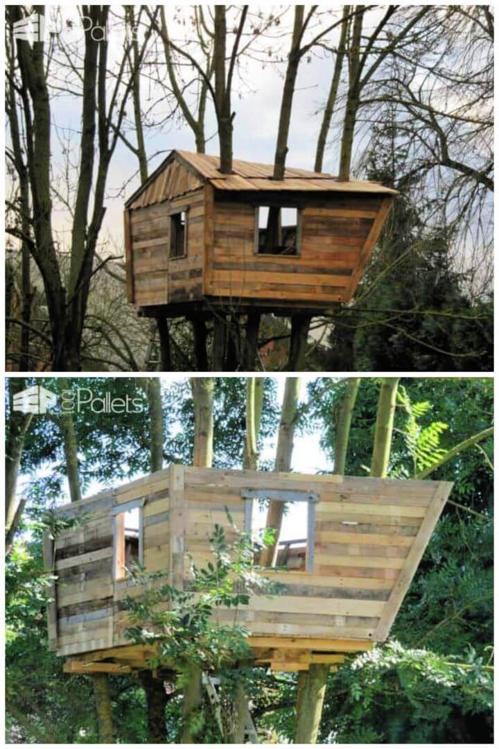 8-diy-tree-house-out-of-pallets-diy-crafts