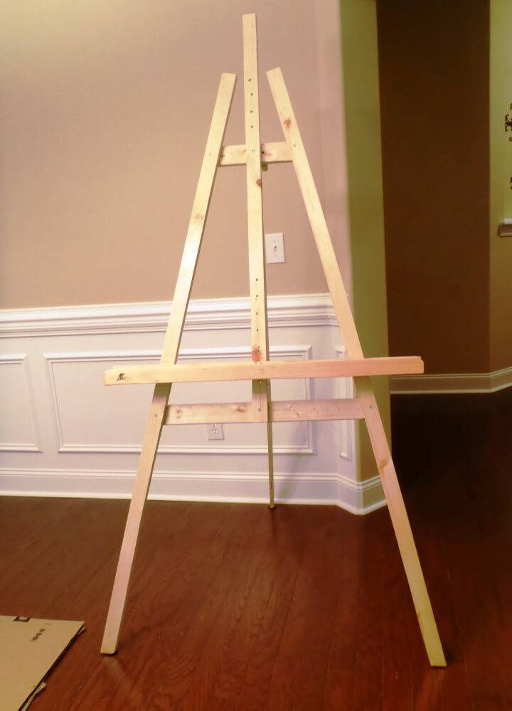 Build a Cheap and Quick Artist Easel