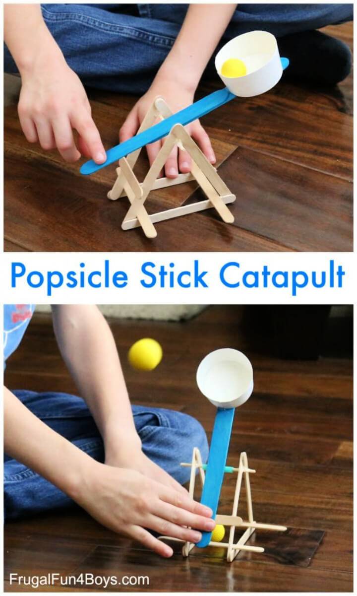 Build a Powerful Popsicle Stick Catapult