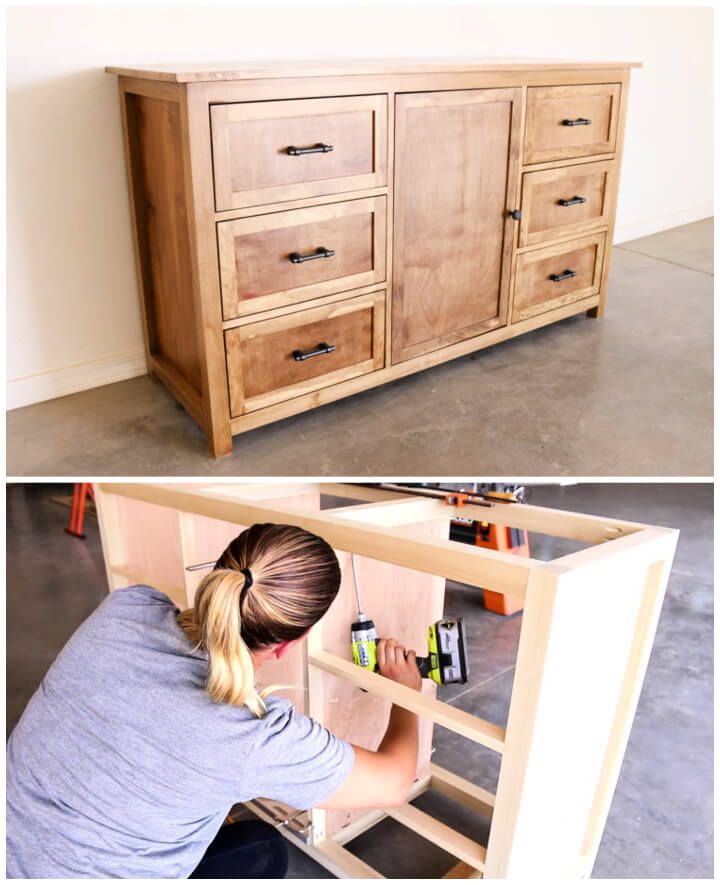 Build a Rustic Dresser Free Building Plans