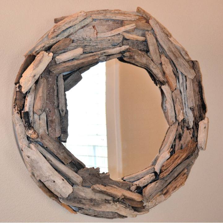 Building a Driftwood Mirror With Written Instructions