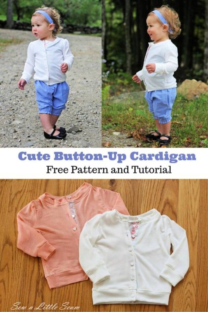 Button up Cardigan for Kids