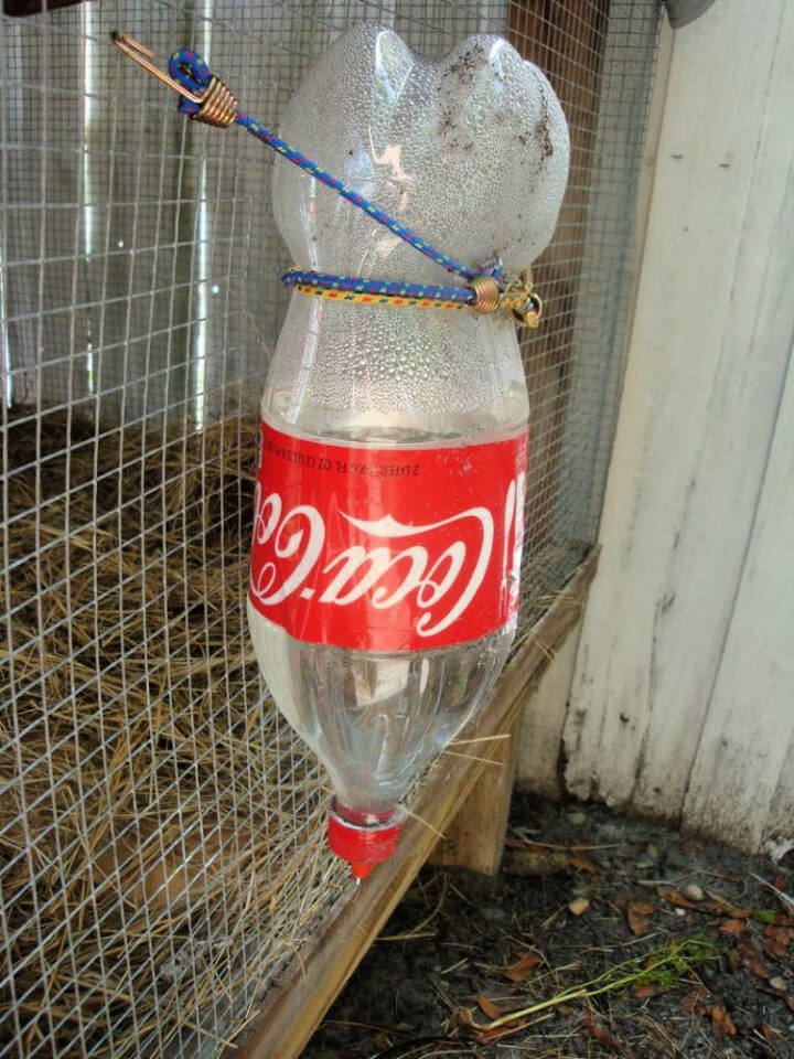 Handmade Chicken Water Station Idea