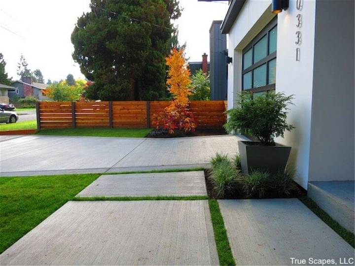 Concrete Slab Walkway in Your Yard