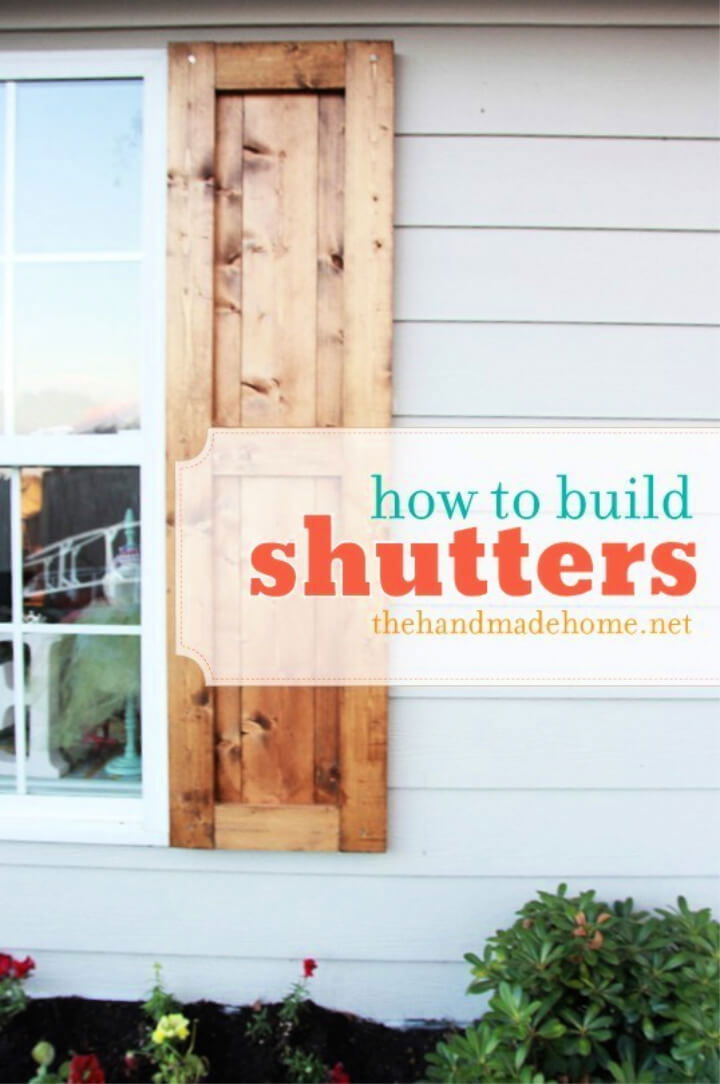 Cost Affordable DIY Shutters