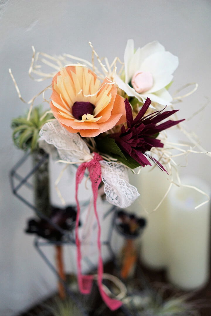 Creating Crepe Paper Flowers