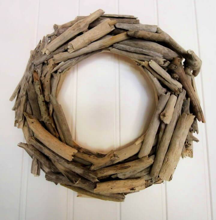 DIY 30 Minutes Driftwood Wreath