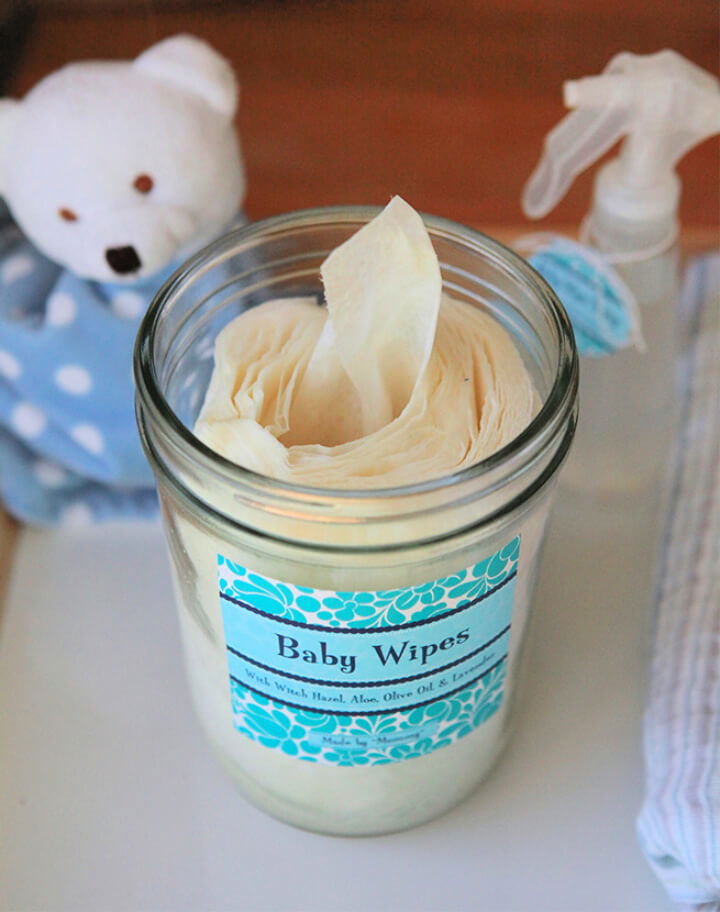 DIY All Natural Baby Wipes