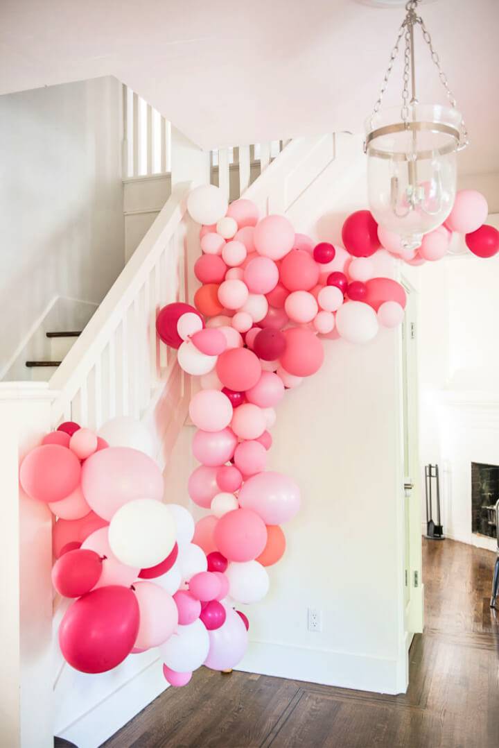 DIY Balloon Arch Without Chicken Wire