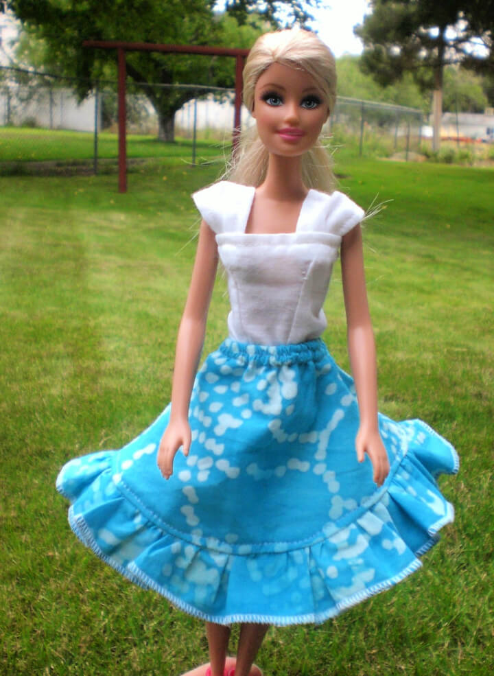 DIY Barbies Cece Inspired Circle Skirt