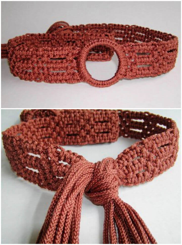 Boho Macrame Belt Tutorial — Fibre and Folk • Crochet Knitting