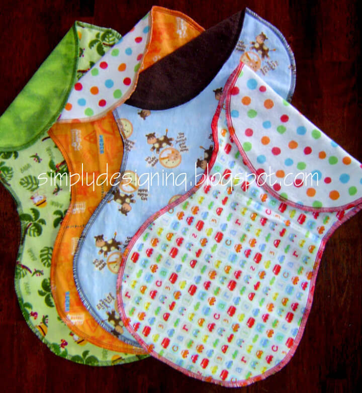 DIY Burp Cloths Simply The Best Ever