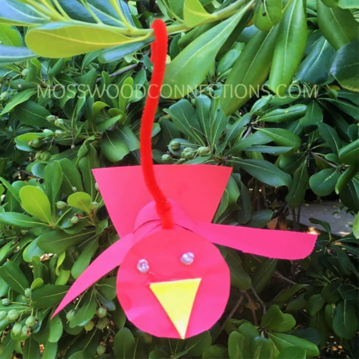 DIY Cardboard Roll Bird Craft