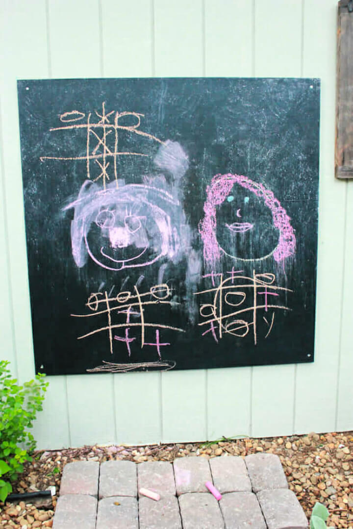 DIY Chalkboard Out of Plywood