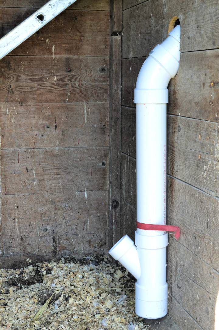 DIY Chicken Feeder Out of PVC Pipe