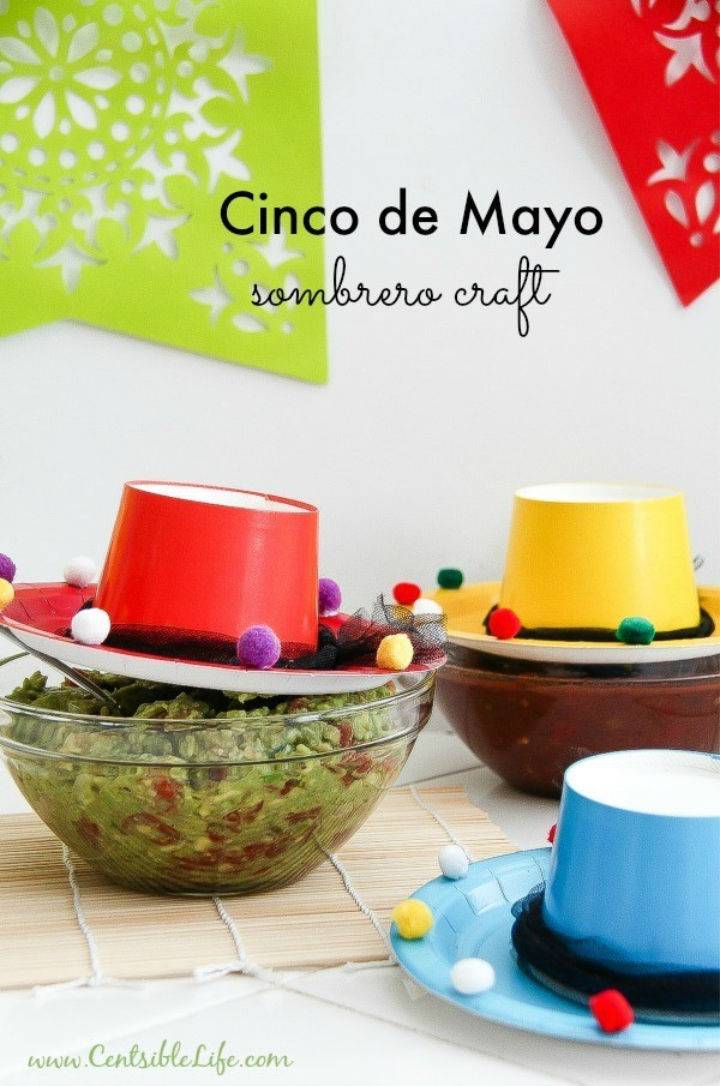 DIY Cinco De Mayo Pom Pom for Craft