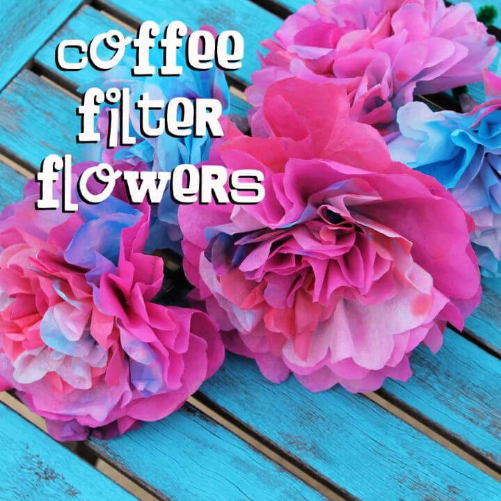 DIY Coffee Filter Flower