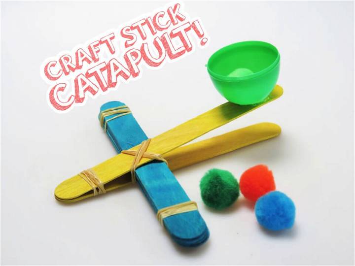 DIY Craft Stick Catapult