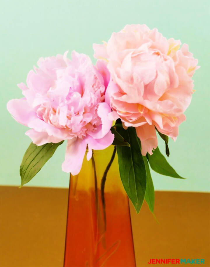 DIY Crepe Paper Peony Flowers